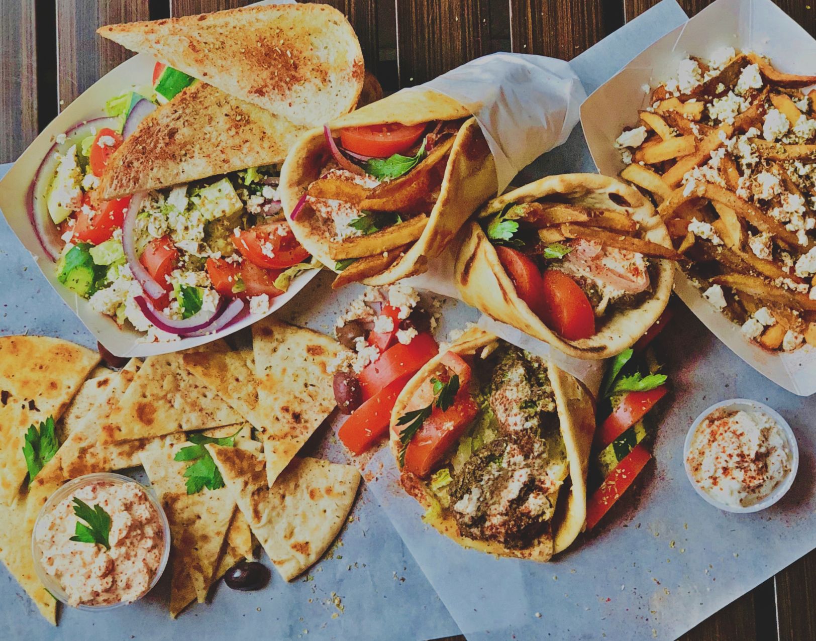 Platia lamb gyro